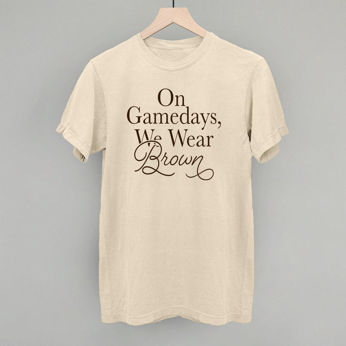On Game Days, We Wear Brown