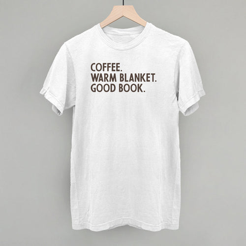 Coffee Warm Blanket Good Book