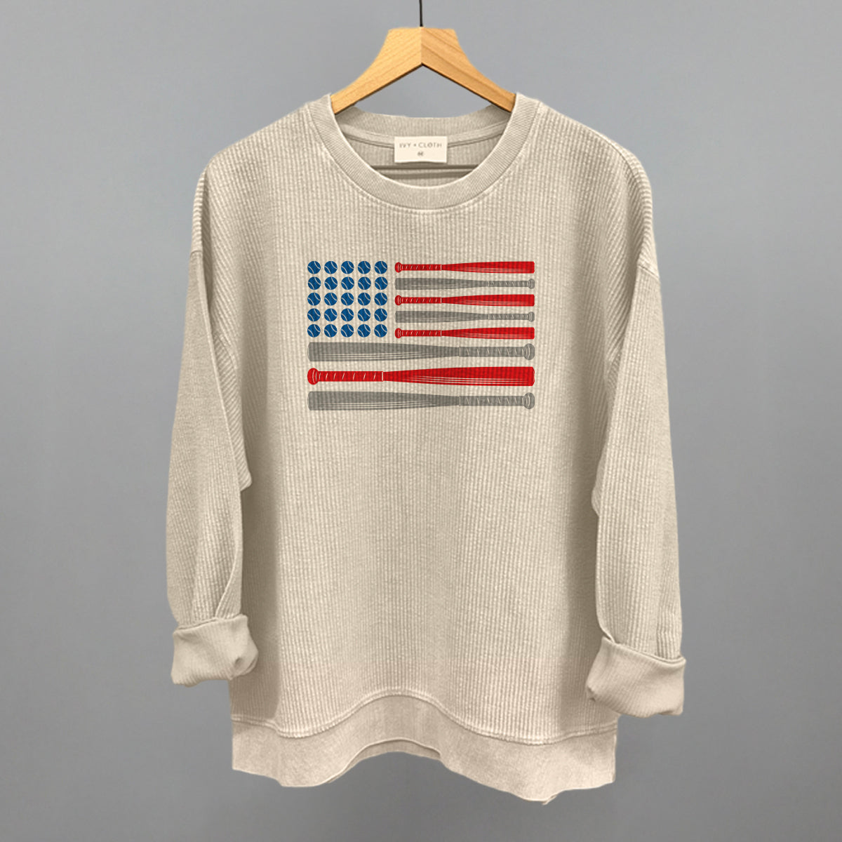 Baseball American Flag