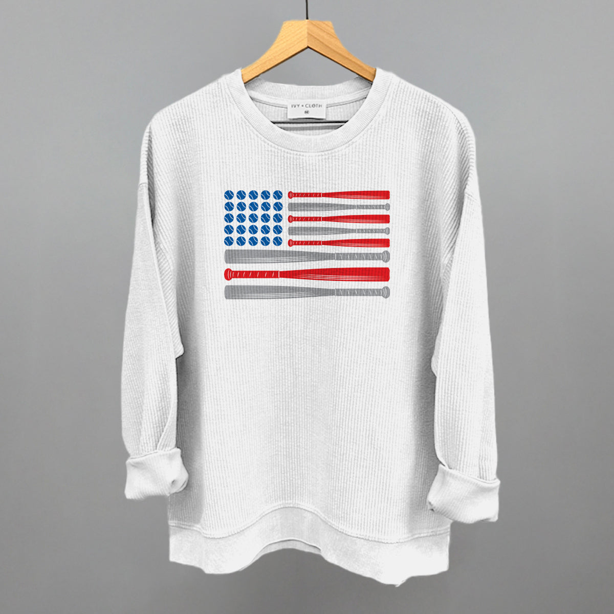 Baseball American Flag