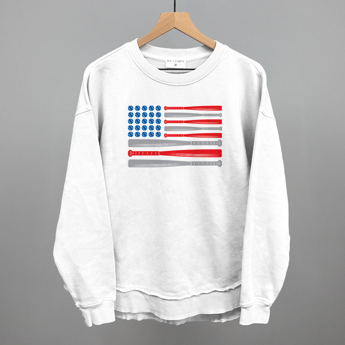 Baseball American Flag